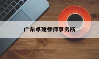 广东卓建律师事务所(广东卓建律师事务所主任)